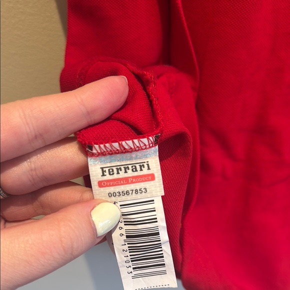 Ferrari Red Polo Shirt - Picture 7 of 8